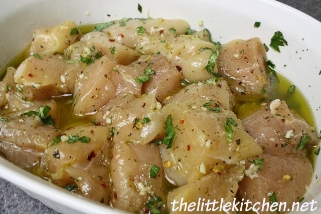 Spiedies Marinating