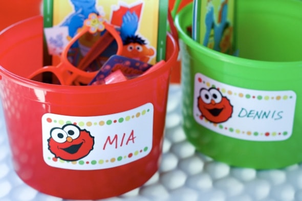 Party Favor Buckets