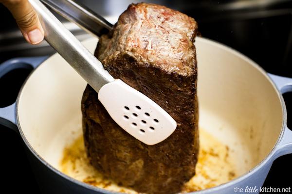 French Onion Pot Roast (Slow Cooker Recipe) from thelittlekitchen.net French Onion Pot Roast (Slow Cooker Recipe) from thelittlekitchen.net