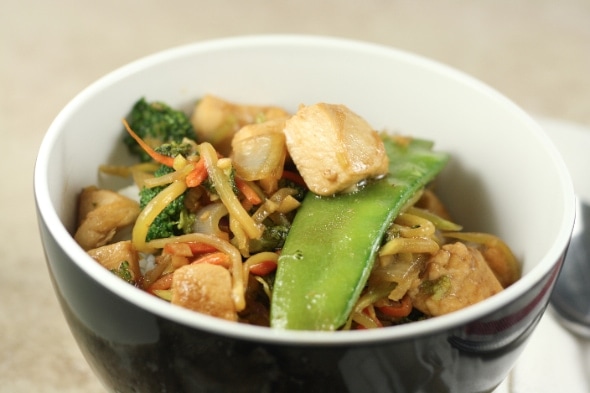 (Easy) Ginger-Garlic Chicken Stir-Fry