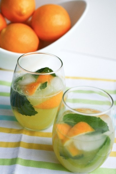 Meyer Lemon Mojitos