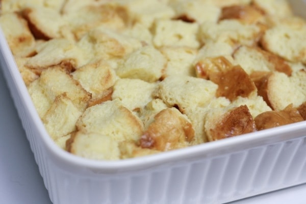 White Chocolate Berry Bread Pudding
