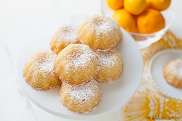 Mini Meyer Lemon Bundt Cakes from thelittlekitchen.net Mini Meyer Lemon Bundt Cakes from thelittlekitchen.net