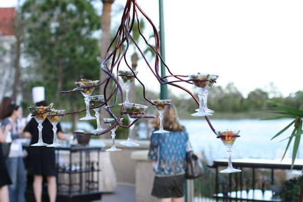 Martini Salad Tree