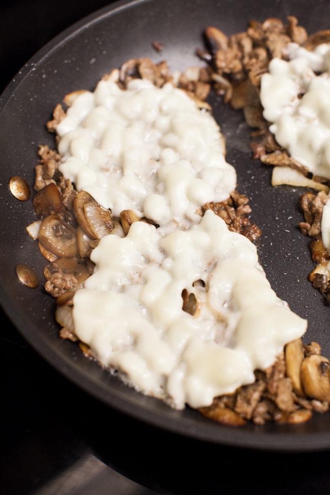 Philly Cheese Steak in Pan from thelittlekitchen.net Philly Cheese Steak in Pan from thelittlekitchen.net