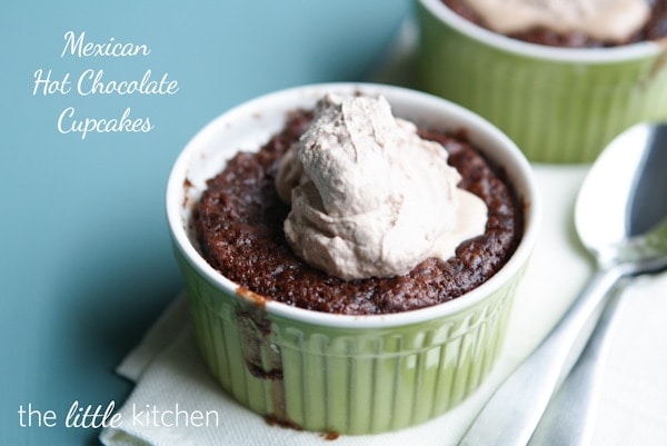 Mexican Hot Chocolate Cupcakes from DualFood Mexican Hot Chocolate Cupcakes horizontal