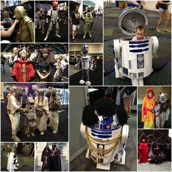 Costumes at Star Wars Celebration VI