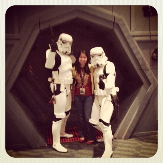 Me with Storm Troopers from the 501st
