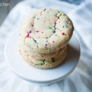Brown Butter Funfetti Sugar Cookies from DualFood