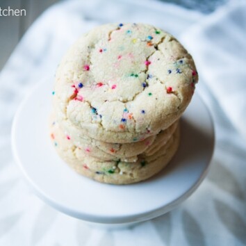 Brown Butter Funfetti Sugar Cookies from DualFood