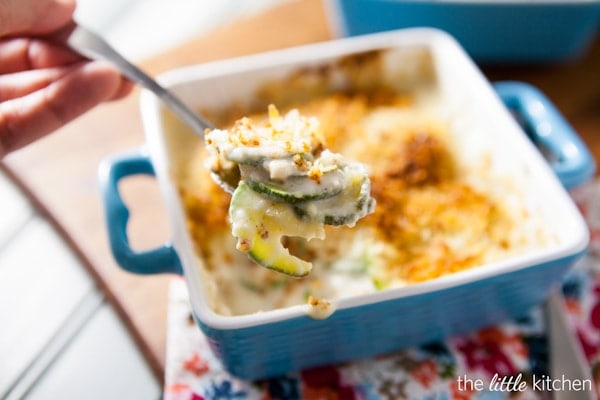 Zucchini Gratin from DualFood Zucchini Gratin from DualFood