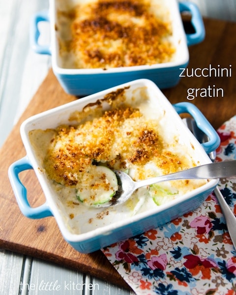 Zucchini Gratin from DualFood Zucchini Gratin from DualFood