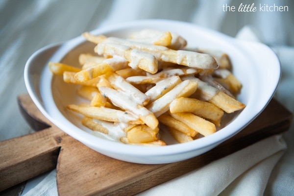 Brown Butter Gorgonzola Fries from DualFood