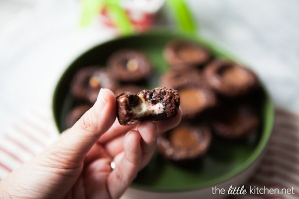 Candy Stuffed Brownie Bites from DualFood