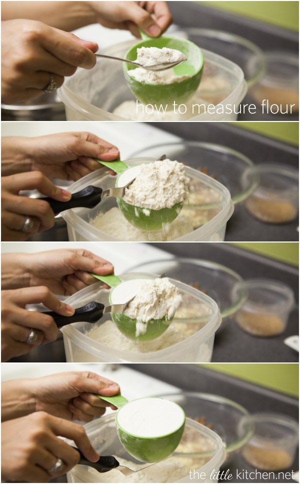 How to Measure Flour