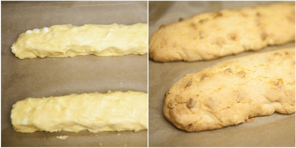 Meyer Lemon and White Chocolate Biscotti from DualFood