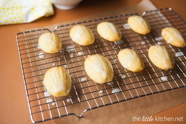 Meyer Lemon Madeleines from DualFood