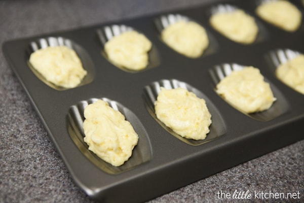 Meyer Lemon Madeleines from DualFood