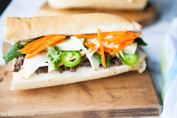 Lemongrass Beef Banh Mi from DualFood