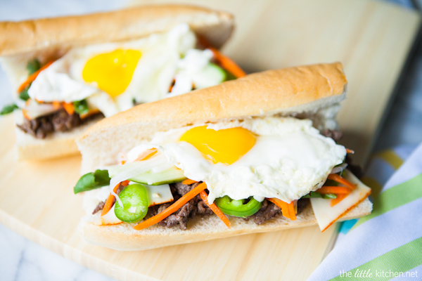 Lemongrass Beef Banh Mi from DualFood