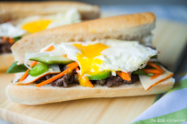 Lemongrass Beef Banh Mi from DualFood