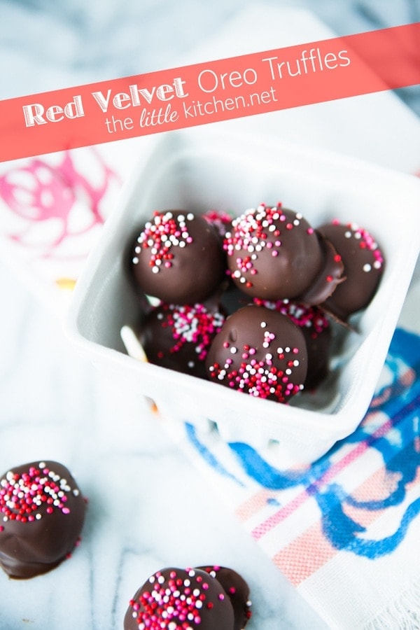 Red Velvet Oreo Truffles from DualFood Red Velvet Oreo Truffles