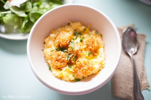 Chipotle Cheddar Shrimp & Grits from DualFood Chipotle Cheddar Shrimp & Grits