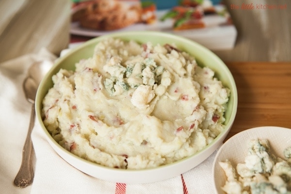 Gorgonzola Smashed Potatoes from DualFood Gorgonzola Smashed Potatoes
