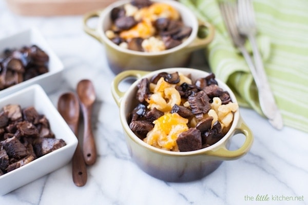 Beef Short Rib & Mushroom Mac & Cheese from DualFood Beef Short Rib & Mushroom Mac & Cheese