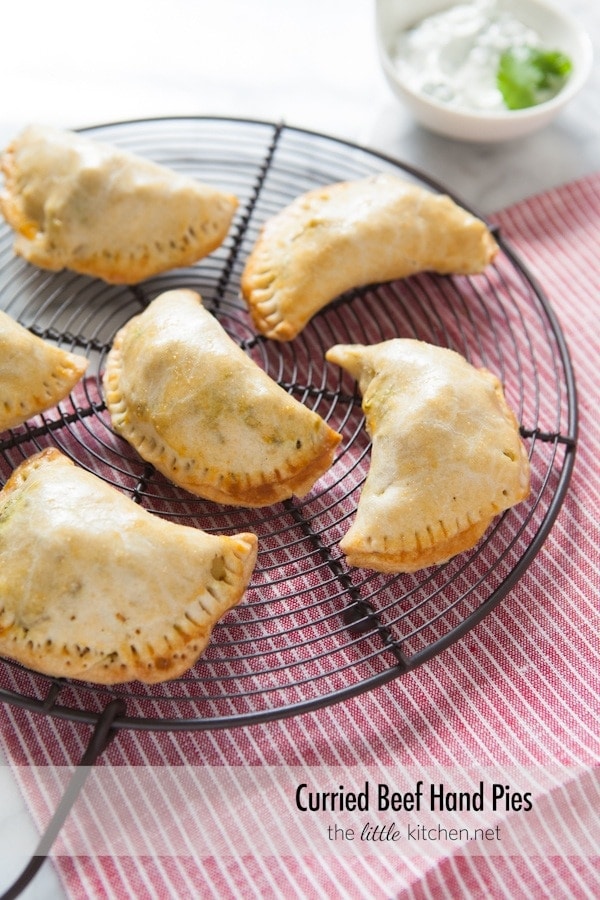 Curried Beef Hand Pies from thelittlekitchen.net Curried Beef Hand Pies from thelittlekitchen.net