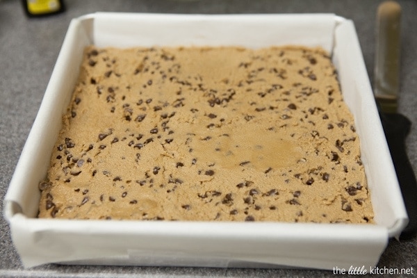 Chocolate Chip Mocha Cookie Dough Brownies from thelittlekitchen.net Chocolate Chip Mocha Cookie Dough Brownies from thelittlekitchen.net