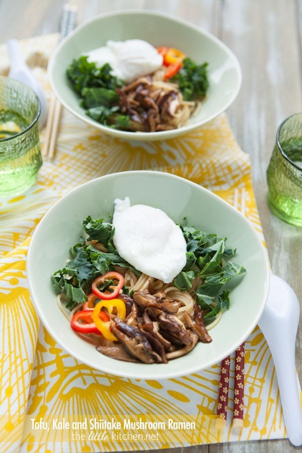 Tofu, Kale & Shiitake Mushroom Ramen Noodle Soup from thelittlekitchen.net Tofu, Kale & Shiitake Mushroom Ramen Noodle Soup from thelittlekitchen.net