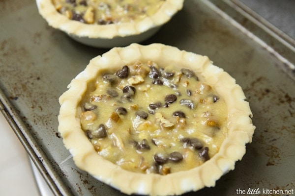 Chocolate Chip Pecan Cookie Pie from thelittlekitchen.net Chocolate Chip Pecan Cookie Pie from thelittlekitchen.net