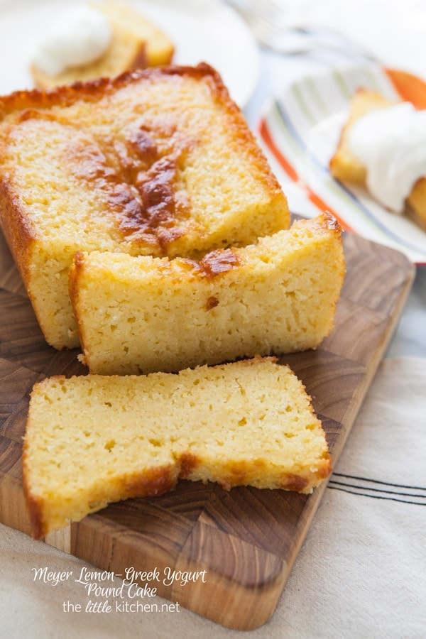 Meyer Lemon-Greek Yogurt Pound Cake from thelittlekitchen.net Meyer Lemon-Greek Yogurt Pound Cake from thelittlekitchen.net