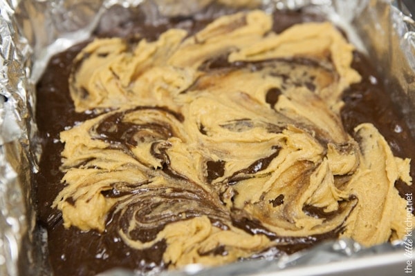 Peanut Butter Cookie Brownies from thelittlekitchen.net Peanut Butter Cookie Brownies from thelittlekitchen.net