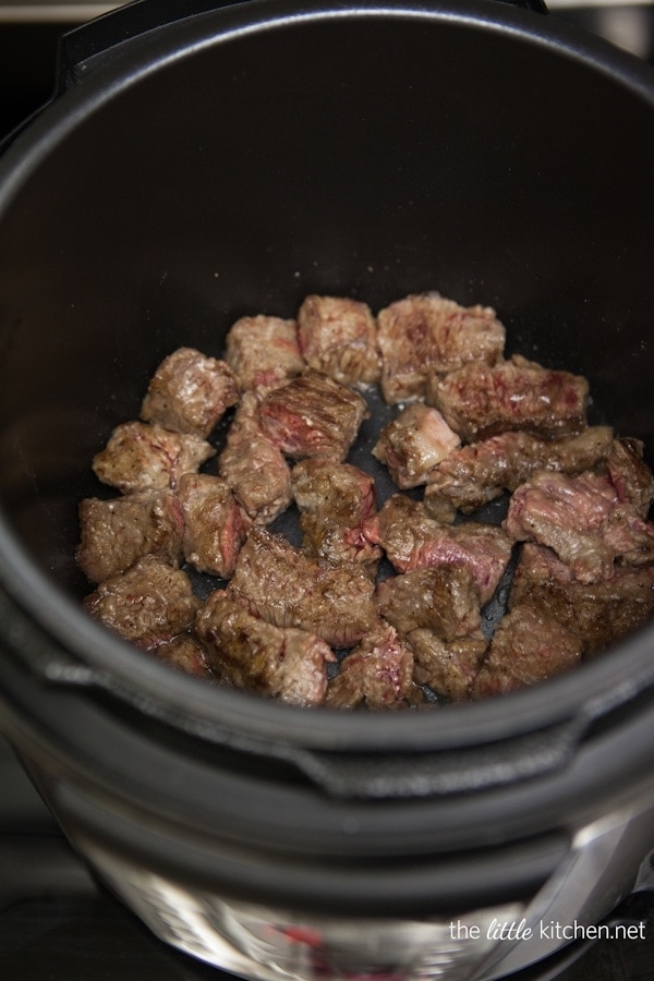Pressure Cooker Red Wine Beef Stew from thelittlekitchen.net Pressure Cooker Red Wine Beef Stew from thelittlekitchen.net