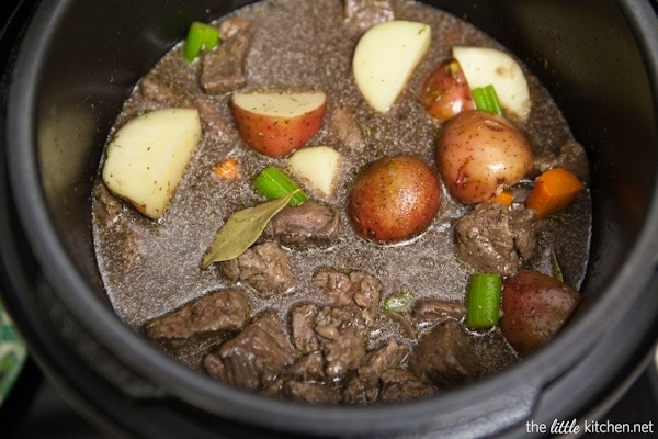 Pressure Cooker Red Wine Beef Stew from thelittlekitchen.net Pressure Cooker Red Wine Beef Stew from thelittlekitchen.net
