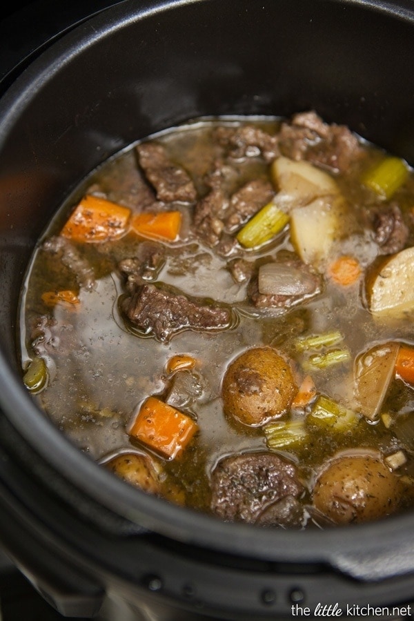 Pressure Cooker Red Wine Beef Stew from thelittlekitchen.net Pressure Cooker Red Wine Beef Stew from thelittlekitchen.net