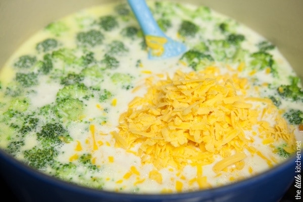 Easy Broccoli Cheddar Cheese Soup from thelittlekitchen.net Easy Broccoli Cheddar Cheese Soup from thelittlekitchen.net