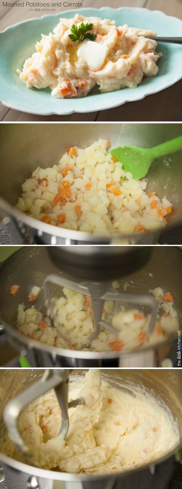Mashed Potatoes and Carrots from thelittlekitchen.net Mashed Potatoes and Carrots from thelittlekitchen.net