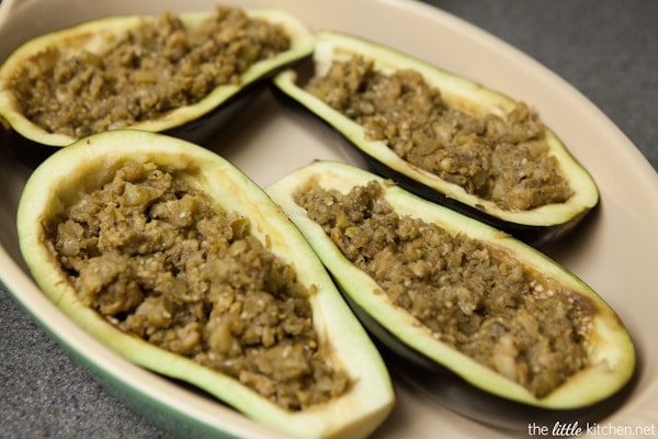 Stuffed Eggplant Recipe from thelittlekitchen.net Stuffed Eggplant Recipe from thelittlekitchen.net