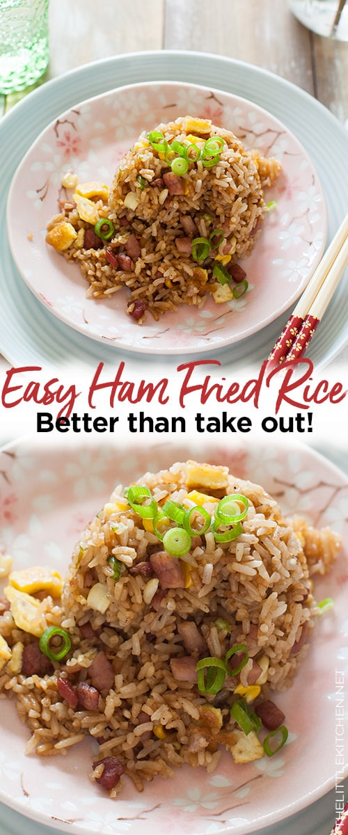 Ham Fried Rice from thelittlekitchen.net Ham Fried Rice from thelittlekitchen.net