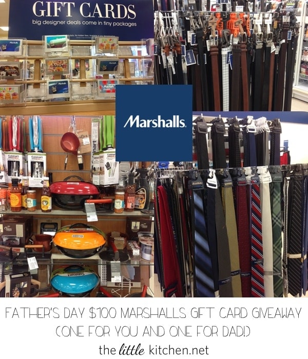 Marshalls Father's Day Gift Card Giveaway Marshalls Father's Day Gift Card Giveaway