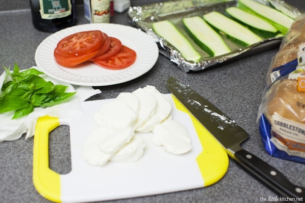 Grilled Zucchini Caprese Sandwich from thelittlekitchen.net Grilled Zucchini Caprese Sandwich from thelittlekitchen.net