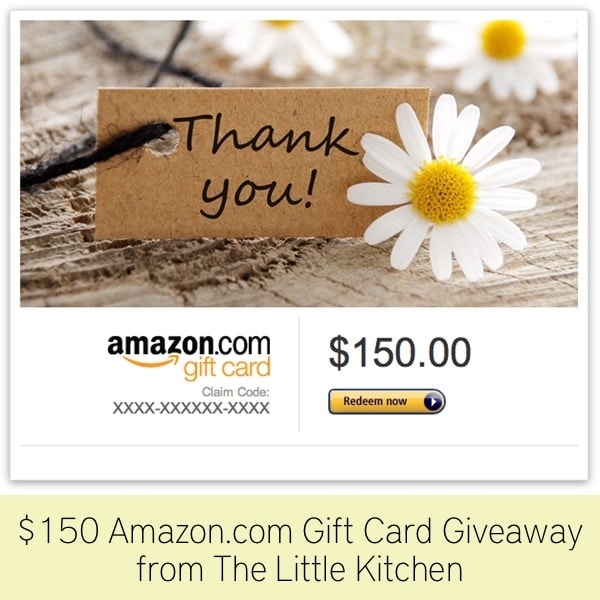$150 Amazon.com Gift Card Giveaway $150 Amazon.com Gift Card Giveaway