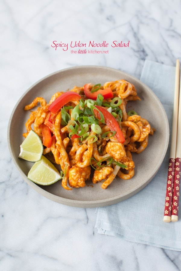 Spicy Udon Noodle Salad from thelittlekitchen.net Spicy Udon Noodle Salad from thelittlekitchen.net