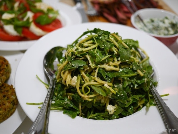 zucchini arugula salad zucchini arugula salad