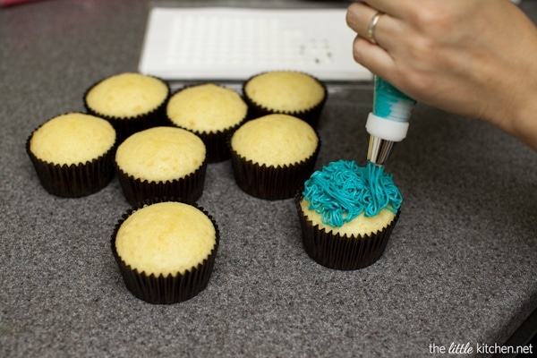 Monster Cupcakes from thelittlekitchen.net Monster Cupcakes from thelittlekitchen.net