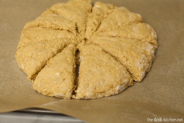 Pumpkin Obsessed Vanilla-Glazed Scones from thelittlekitchen.net Pumpkin Obsessed Vanilla-Glazed Scones from thelittlekitchen.net