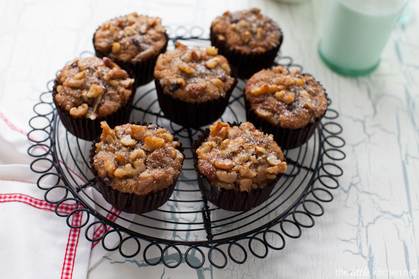Chocolate Chip Banana Nut Muffins from thelittlekitchen.net Chocolate Chip Banana Nut Muffins from thelittlekitchen.net